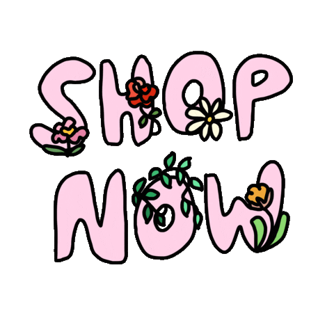 text flowers Sticker by Ivo Adventures