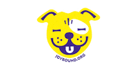 joyboundpeopleandpets dog bulldog pit bull pittie Sticker