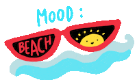 happy summer Sticker by byputy