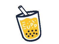 Bubble Tea Boba Sticker by Cupp