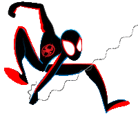 Miles Morales Spiderman Sticker by Pingolito