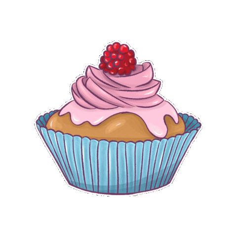 Instagram Cupcake Sticker