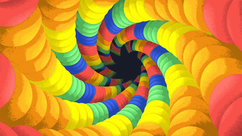 mtv rainbow GIF