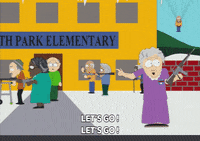 angry school GIF by South Park 