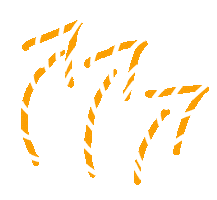 Interior Design Orange Sticker