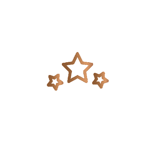 Starry Eyed Surprise Sticker by Deborah Silver