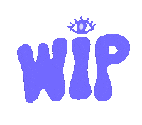 In Progress Work Sticker