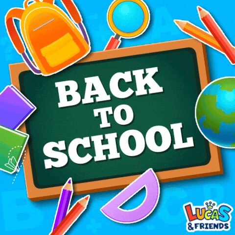 Back To School GIF by Lucas and Friends by RV AppStudios