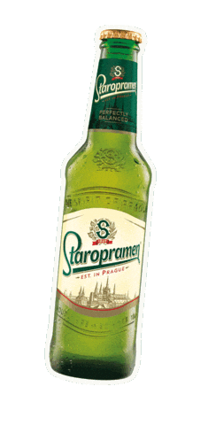 Prague Sticker by Staropramen Beer