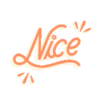AbraRene nice typography lettering handlettering Sticker