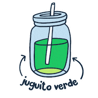 Gigi_creations healthy agua bakery smoothie Sticker