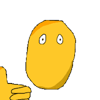mrjantar smile thumbs up jantar palec nahoru Sticker
