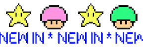 8 Bit Pixel Sticker by Las Pepas