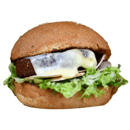 yabiorestaurant burger bio veggie burger vegetarien Sticker