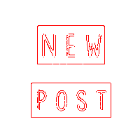 New Post Sticker