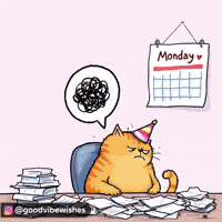 Work From Home Morning GIF