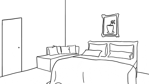 monolab giphyupload zoom Bed room zoombackground GIF