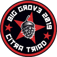 Iowa Hop Sticker by Big Grove Brewery