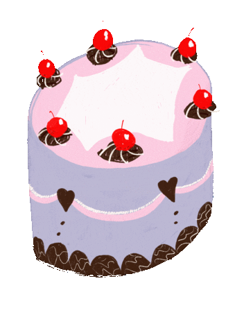 Birthday Cake Sticker