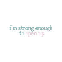 Be Strong Mental Health Sticker by Haven Madison