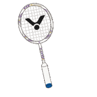 Badminton Racket Sticker by VICTOR