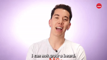 I Can Not Grow A Beard