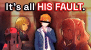 ceroyame akito akito shinonome mizu5 all his fault GIF