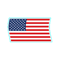 Waving 4Th Of July Sticker by @Phetus88