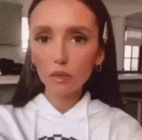 allupinyourmind nina dobrev blank stare deliasvfx GIF