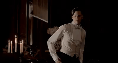 bill skarsgard pennywise GIF