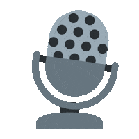 emojivid emoji studio mic record Sticker