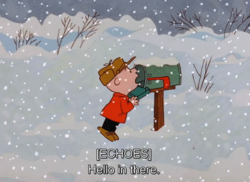 lonely charlie brown GIF