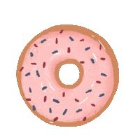 Donut Doughnut Sticker