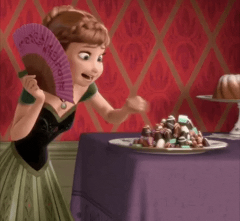 platanohaybrand giphyupload chocolate frozen anna GIF