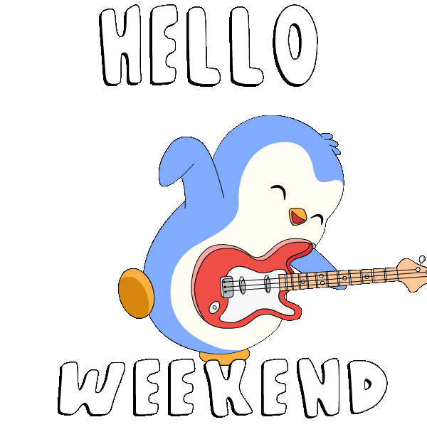 Happy Dance Sticker by Pudgy Penguins