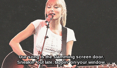 taylor swift our song GIF