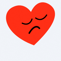 Sad Heart Breaker GIF by Ana Armendariz