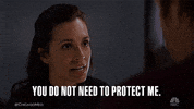 you do not need to protect me chicago med GIF by NBC