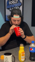 Drinking Pepsi Through Hot Dog Straw