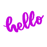 Fun Hello Sticker