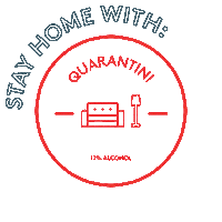 Stay Home Espresso Martini Sticker by Tailored Beverage Company