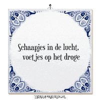 Hoop Nl Sticker by Tegelspreuken.nl