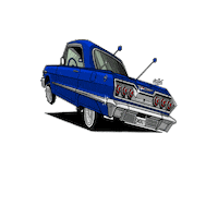 connectedinkfashion fashion connected lowrider smokey Sticker