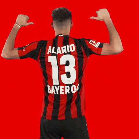 Lucas Alario Team GIF by Bayer 04 Leverkusen