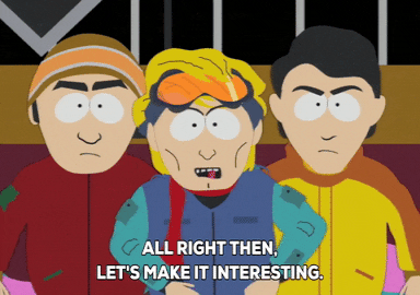 skiing overkill GIF by South Park 