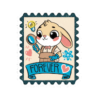 Forever Love Opp Sticker by Bos Animation