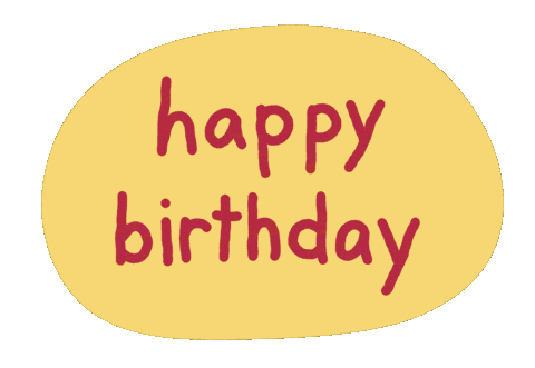 Happy Birthday Party Sticker