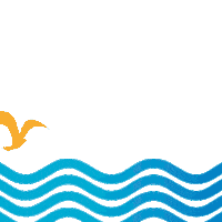 Sea Birds Sticker by Badkoerier
