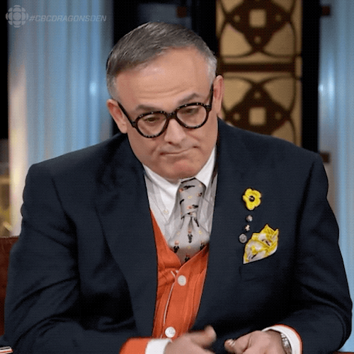 Dragons Den Thank You GIF by CBC