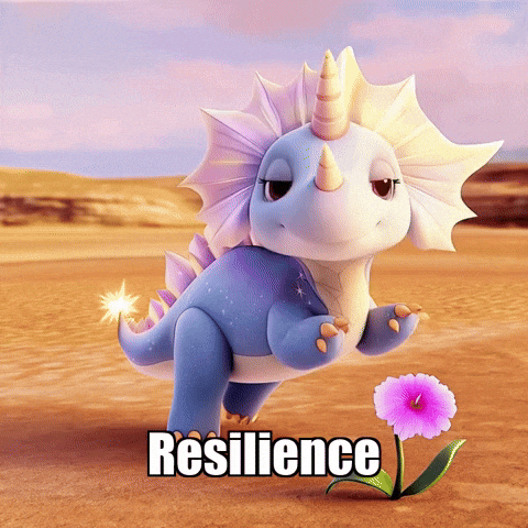 Wisdom Resilience GIF by Divineasaur